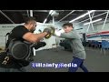 MONSTER MICHAEL CONLAN WORKOUT; DISPLAYS SPEED & POWER WITH SKILLS