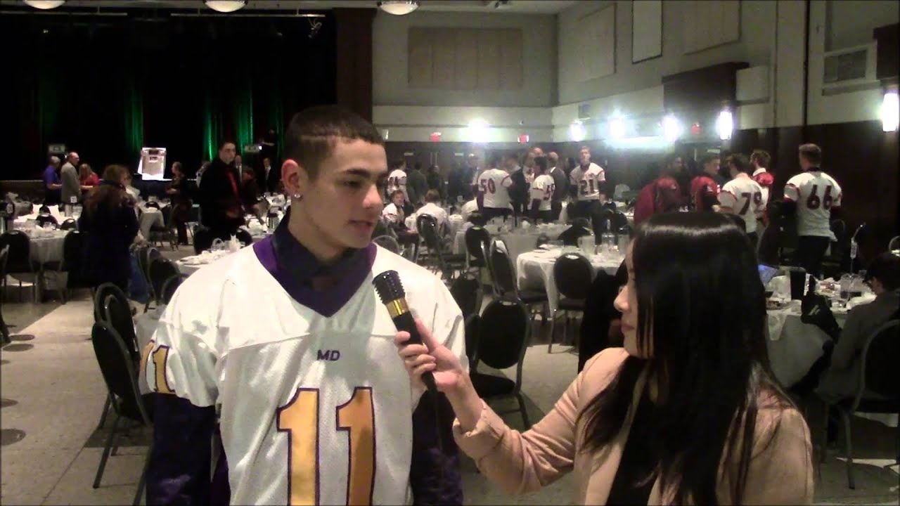 2015 Subway Bowl Banquet: Mt Douglas' Gavin Cobb