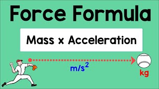 Force Formula | Physics Animation