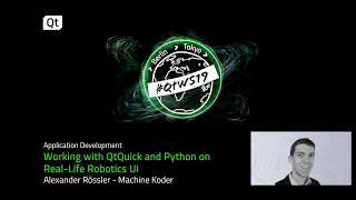 QtQuick and Python used for a Robotics UI screenshot 5