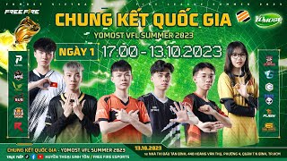 [YOMOST VFL SUMMER 2023] CHUNG KẾT - NGÀY 1 | WAG, RK BỨT TỐC ĐẦY MẠNH MẼ. GOW TRƯỢT DÀI PHONG ĐỘ