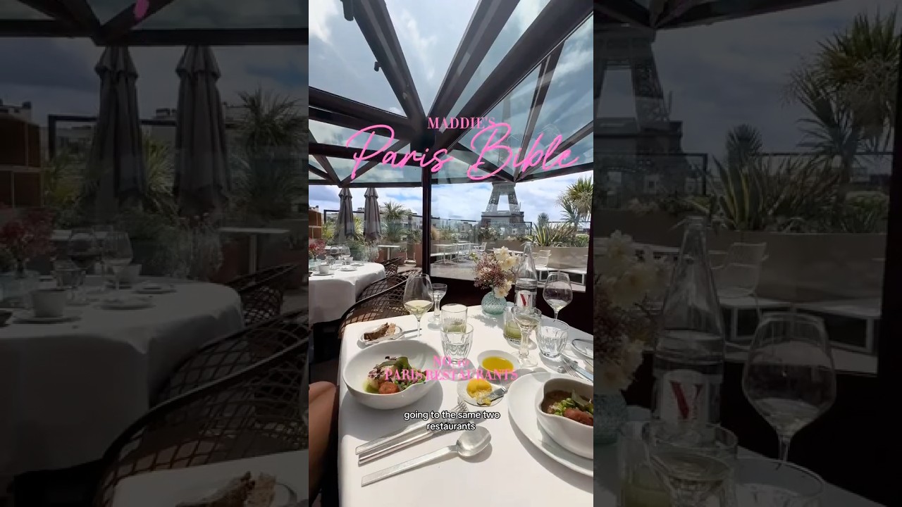 A few of the best restaurants in Paris that you should have on your travel bucket list!! 🥐🍷