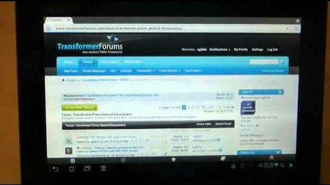 Asus Transformer Prime Video (TF201, TF300, TF700) - Tips and Tutorial #11: Browsing Speed Boost
