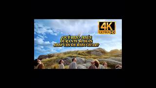 qu Hizo Jess Durante 40 Das Despus De Resucitar   ytlabiblia biblia