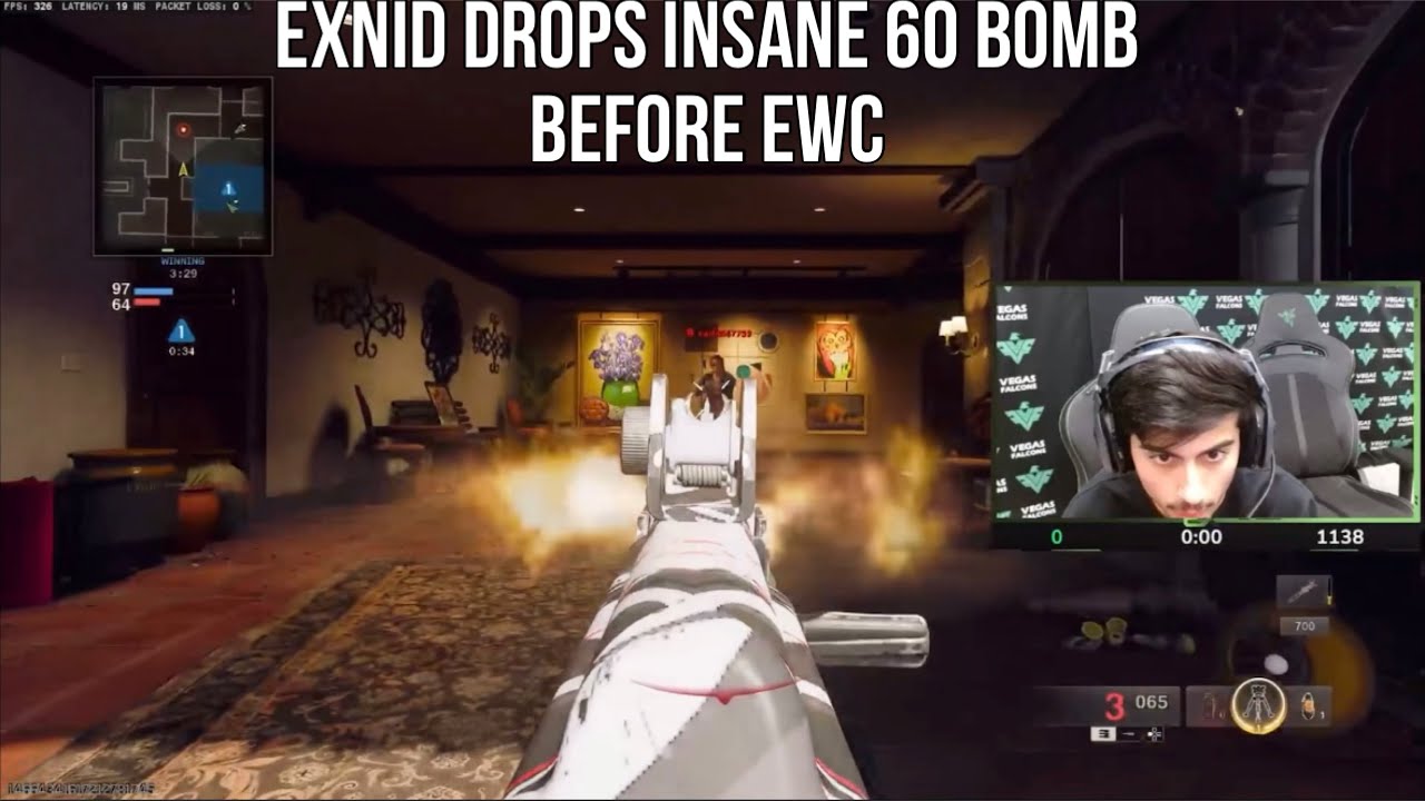 Exnid Is GRINDING For EWC And Drops 60 Bomb 🔥 - YouTube