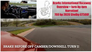 Ozarks International Raceway Overview and Turn By Turn Narration!