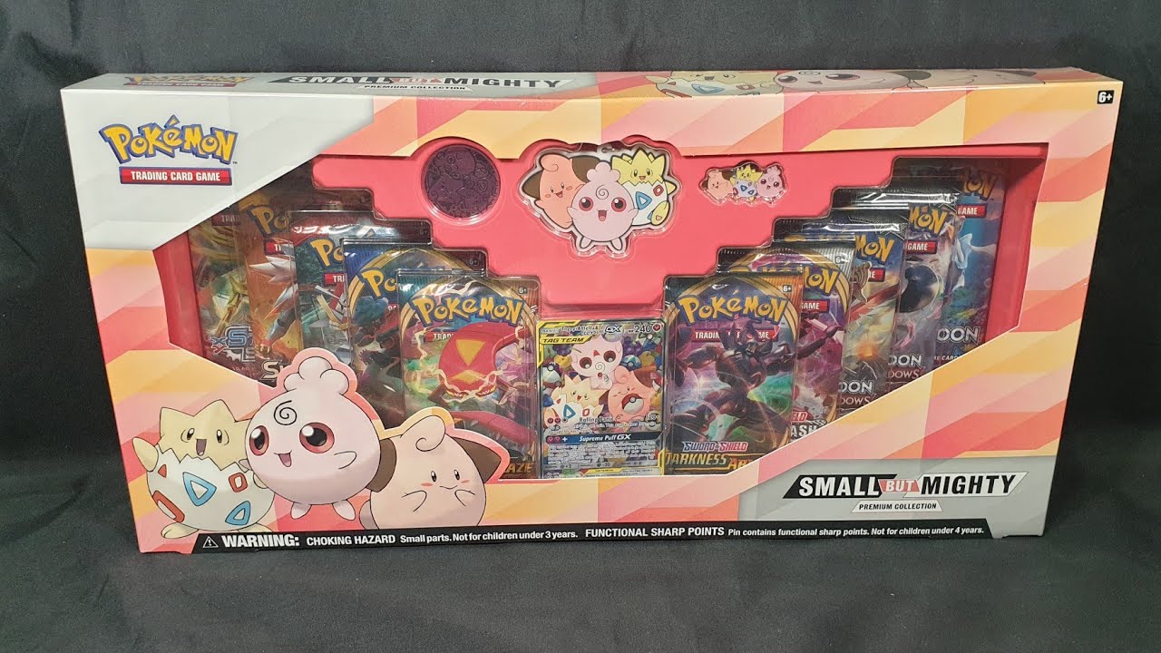 Unboxing: Pokemon Trading Card Game Small but Mighty Premium Collection Box