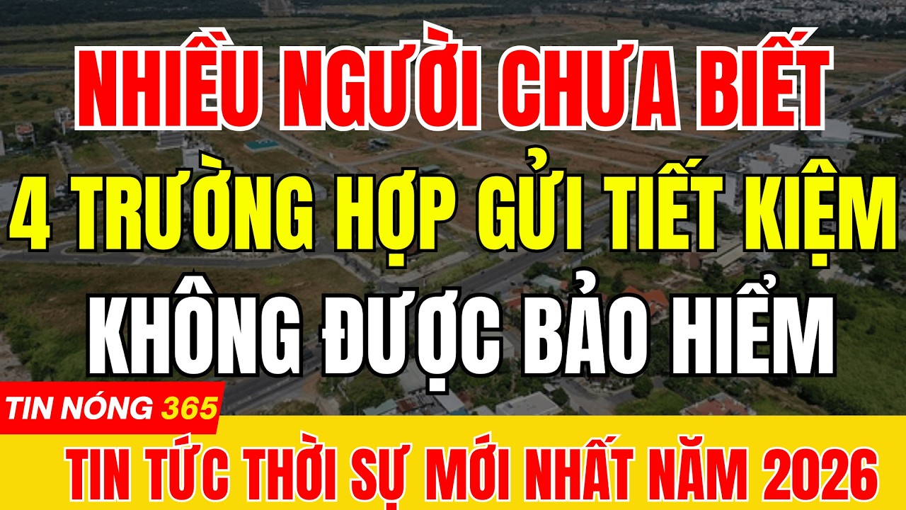 CẢNH BÁO : 4 TRƯỜNG HỢP GỬI TIẾT KIỆM NGÂN HÀNG CÓ THỂ KHÔNG ĐƯỢC BẢO HIỂM TOÀN BỘ #tintuc  #thoisu