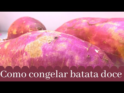 Vídeo: As batatas-doces cozidas congelam bem?