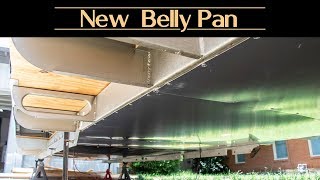 New Belly Pan Replacment on a Vintage Airstream