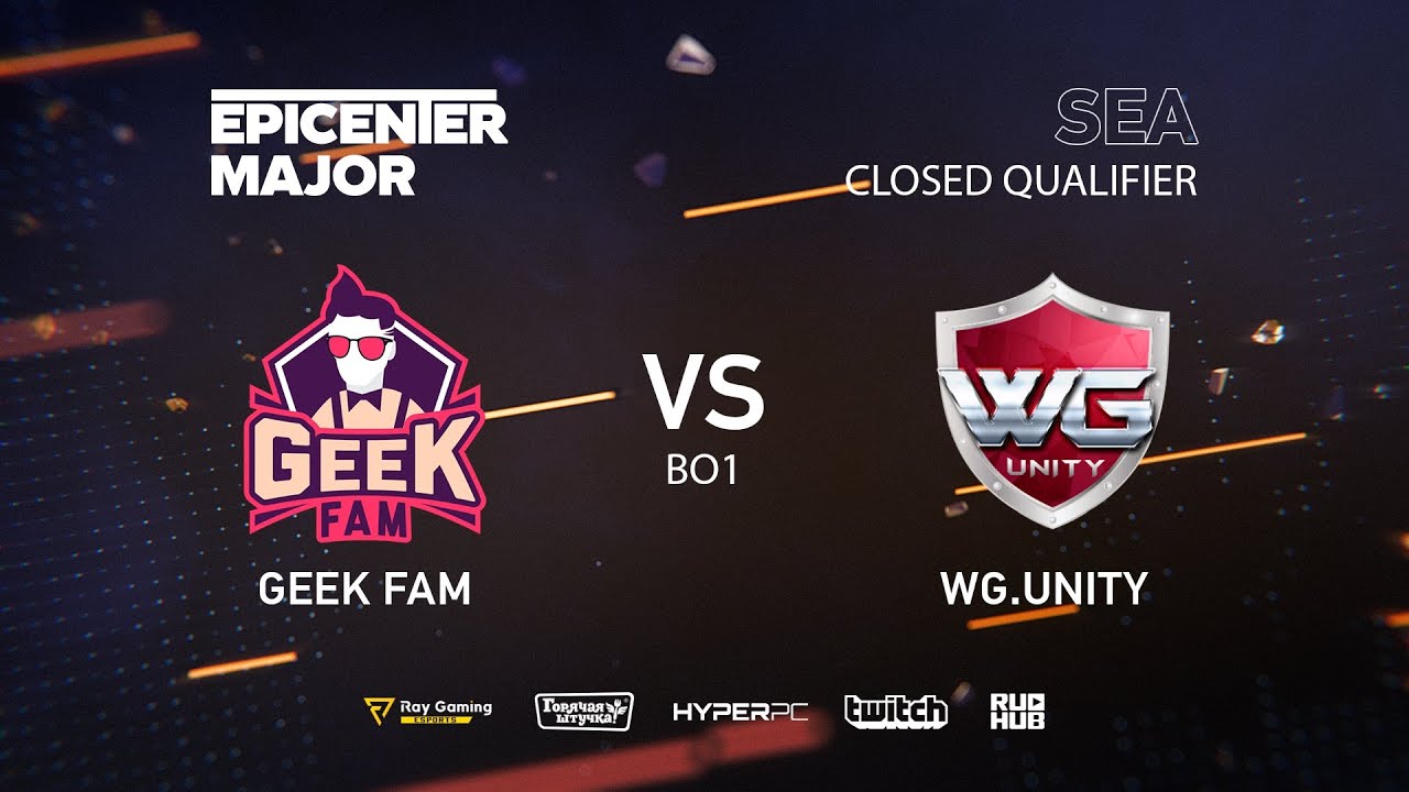 Geek Fam vs WarriorsGaming.Unity, EPICENTER Major 2019 SA Closed Quals , bo1 [Mortalles]