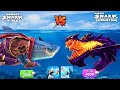 MEPHISTO SHARK VS SHARKMURAI SHARK - HUNGRY SHARK EVOLUTION VS HUNGRY SHARK WORLD - GAMEPLAY