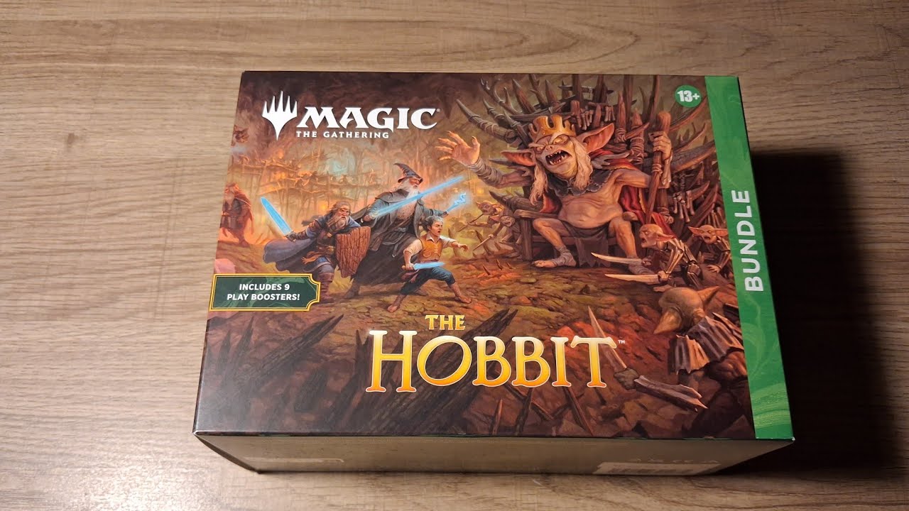 Magic: The Gathering The Hobbit Bundle Opening - YouTube