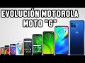 EVOLUCIÓN DE TODA LA SERIE MOTO "G" G1,G2,G3,G4,G5,G6 ETC.  LENOVO COMPANY