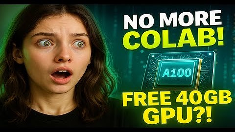 "Hoe je een 40GB GPU gratis kunt gebruiken | Colab & Kaggle-alternatief!"