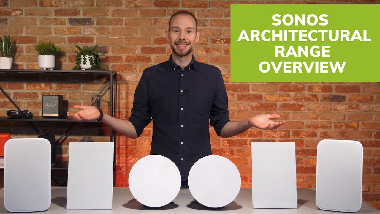 Supersonic hastighed Svag gerningsmanden Sonos Architectural Range Overview: In-Ceiling, In-Wall & Outdoor Speakers  For Home Renovations - YouTube