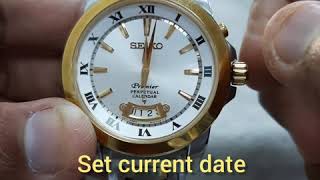 Seiko 6A32 Perpetual Calendar & Date Time Setting | Watch Repair Channel |  SolimBD - YouTube