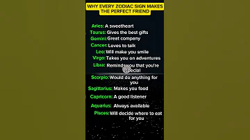 Why Every Zodiac Sign Is The BEST Friend You Ll Ever Have Todays Horoscope Shorts Zodiacsigns 