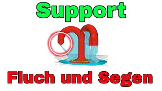 3D Drucker Stützstruktur Cura, Support Strukturen einfach & ausführlich - deutsches Tutorial