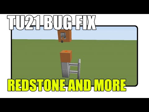 TU 21 Bug Fix – Change Log – Redstone And Bugs (Minecraft Xbox/Playstation)