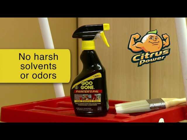 How to Remove Paint Spills, Drips and Splatters with Goo Gone