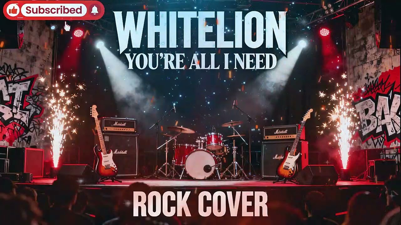 WHITELION You’re All I Need | Emotional Rock Ballad Cover