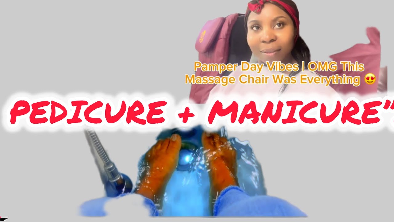 Pamper Day Vibes I OMG This  Massage Chair Was Everything  Relaxation – Entspannung 