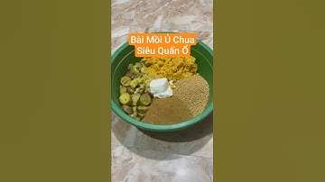 Bài Mồi Gia Truyền Đời Thứ Nhất Đặc Trị Cá Trôi - Bài Mồi Ủ Chua #fishing #fish #caucathugian