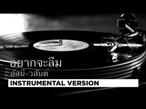 อยากจะลืม | อัสนี-วสันต์ [INSTRUMENTAL][BACKING TRACK]