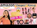 Trying *Cheapest* Makeup From AMAZON 'Under Rs. 200' | Full Face Of सस्ता मेकअप #Part3