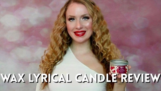 Wax Lyrical Candle Review - Vanilla & Cinnamon
