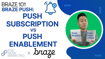 Braze Push: Push Subscription vs Push Enablement