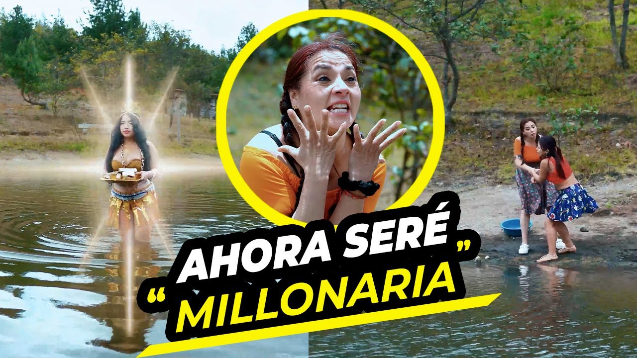 Lanzo a su hija a la laguna y recibió mucho oro, su ambición la llevo a cometer el peor error