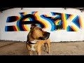 Graffiti - How to draw Glitch effect Letters 😵 RESAKS