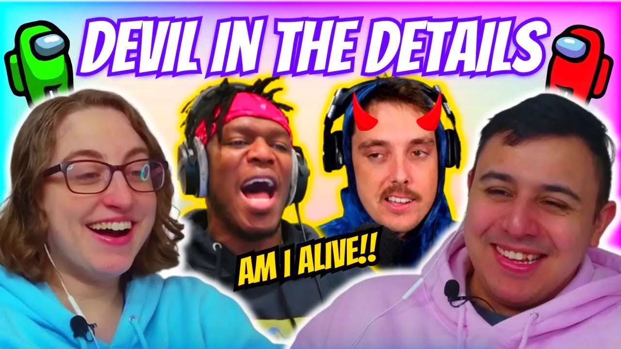 Sidemen - NEW ROLES IN SIDEMEN AMONG US | Eli and Jaclyn REACTION!!