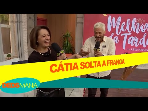 Bastidores Melhor da tarde com Cátia Fonseca