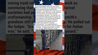 CEMETERY FENCE TURNS OUT TO BE BUILT FROM RAILROAD TRACK 🪦🚂😂