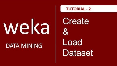 First time Weka Use : How to create & load data set in Weka : Weka Tutorial # 2
