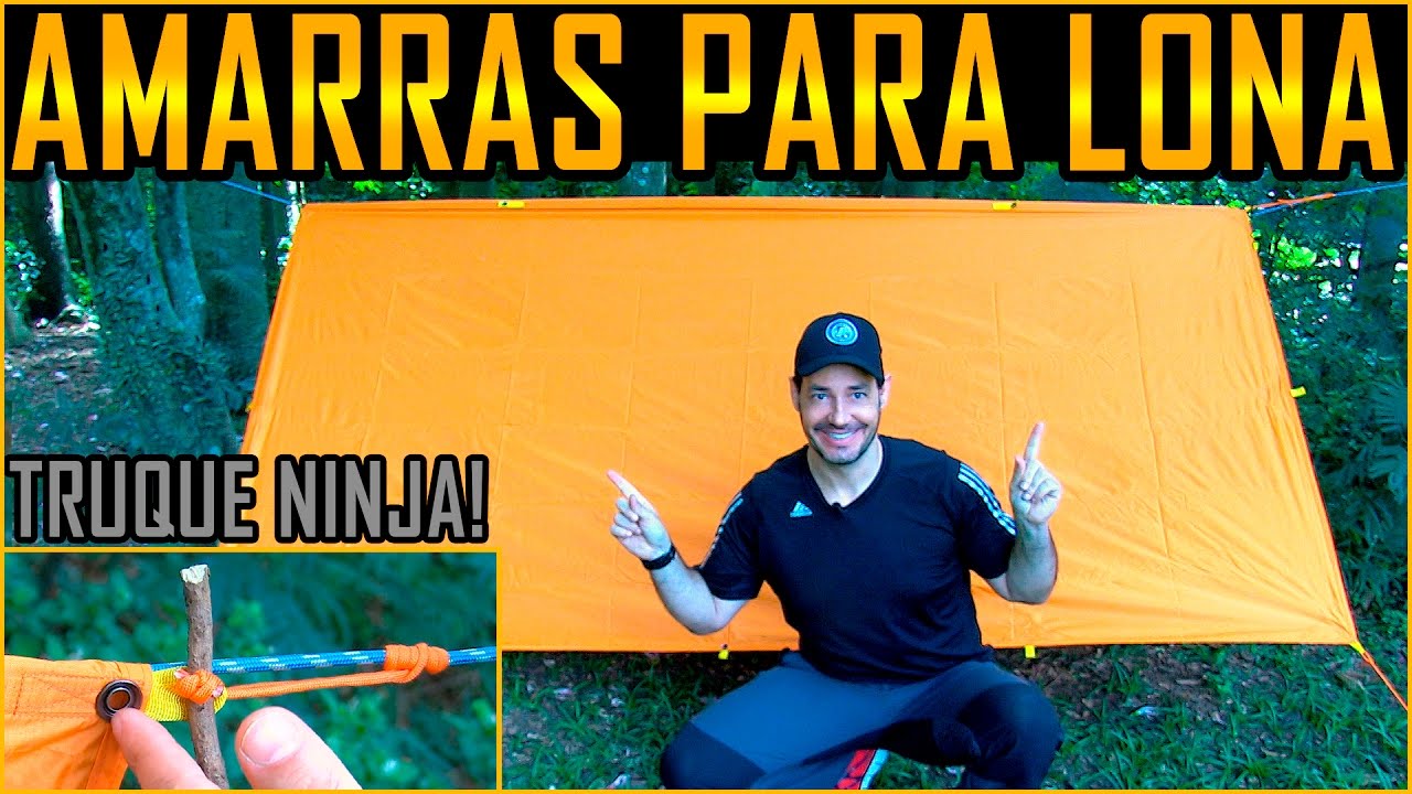 Amarra para Esticar Lona (Nó Prussik)