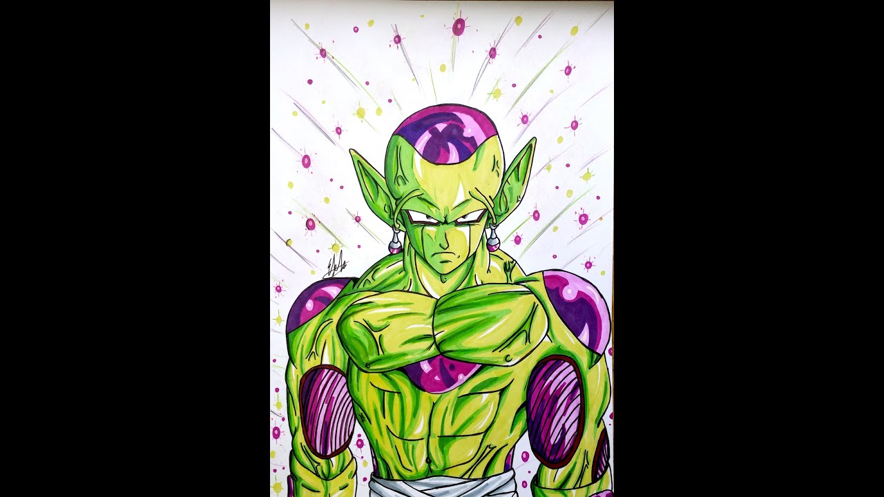 PIEEZER / Drawing Fusion Freezer and Piccolo from Dragon Ball Z 