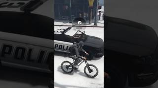 Snow Ball Drive-By On Police gta5 gta gtav gtaonline christmas gaming subscribe shorts