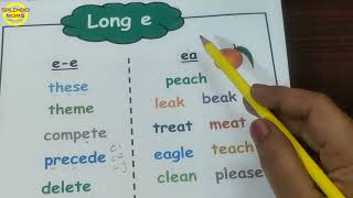 Long Sound of Vowel e || Spelling Patterns for Long Sound of Vowel e