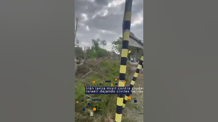 🇮🇷💣 Barrio en llamas | 6 heridos tras ataque iraní