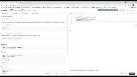 leetcode中文流做题日记(6)ZigZag Conversion