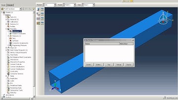 Creating Abaqus/CAE Model and replay file using python script for Abaqus