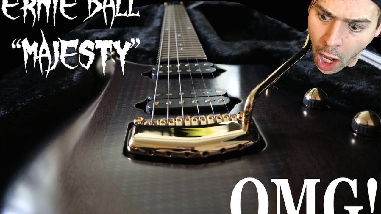 ERNIE BALL MUSIC MAN "ARTISAN NERO MAJESTY"