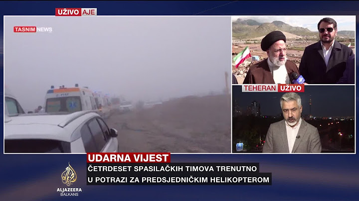 Posljednji detalji o nestanku helikoptera koji je prevozio predsjednika Irana