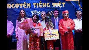 Trao giải Trạng nguyên Tiếng Việt năm 2022