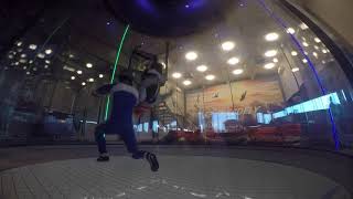 The art of Indoor skydiving/windtunnel progression. head down transitions.