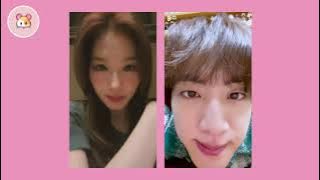 BTS JIN x TWICE SANA [ JINSANA ] MOMENTS 3